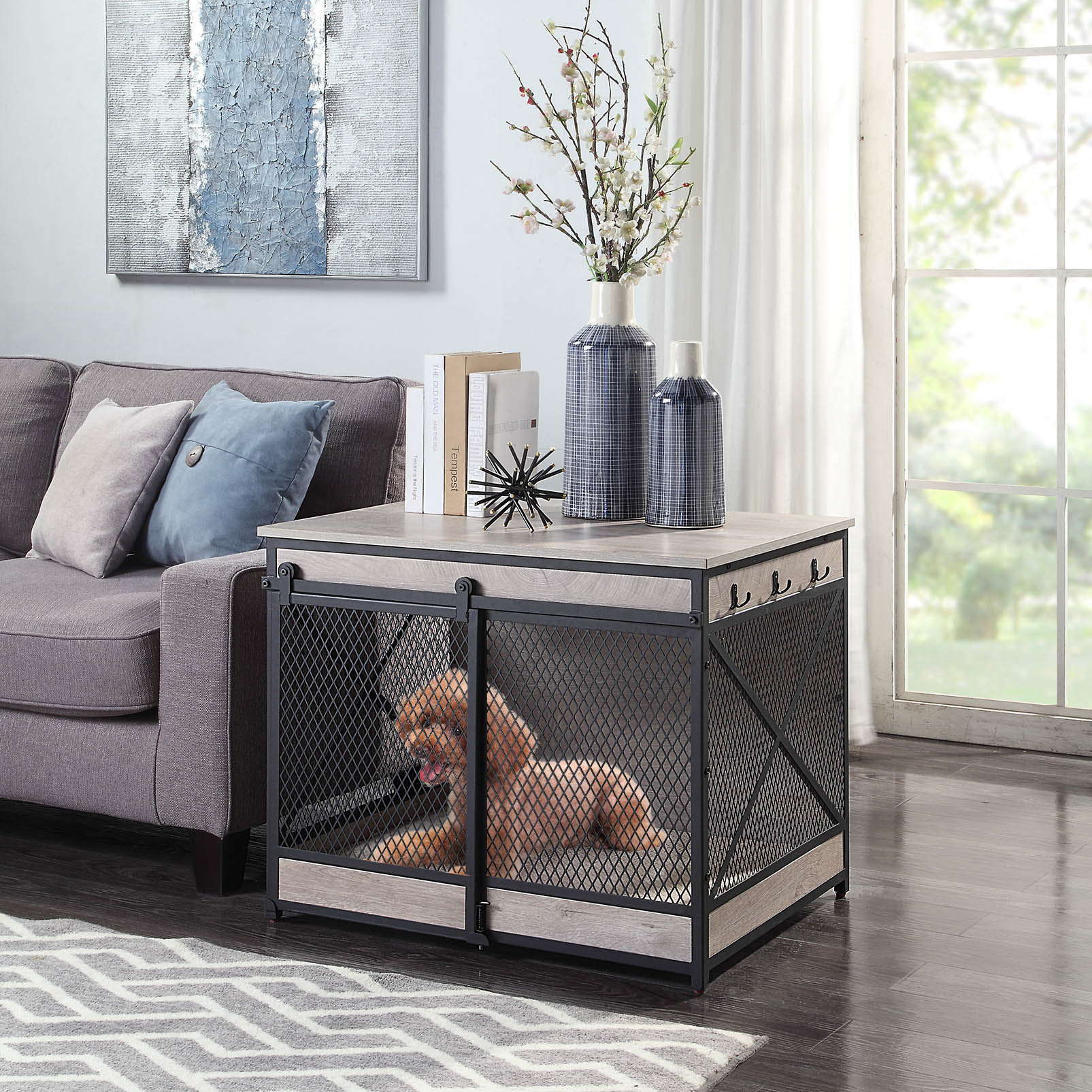 Tucker Murphy Pet Allix Sliding Door Pet Crate